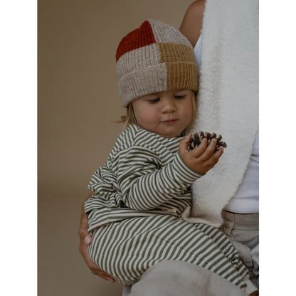 Turtle Neck Top | Fern Stripes