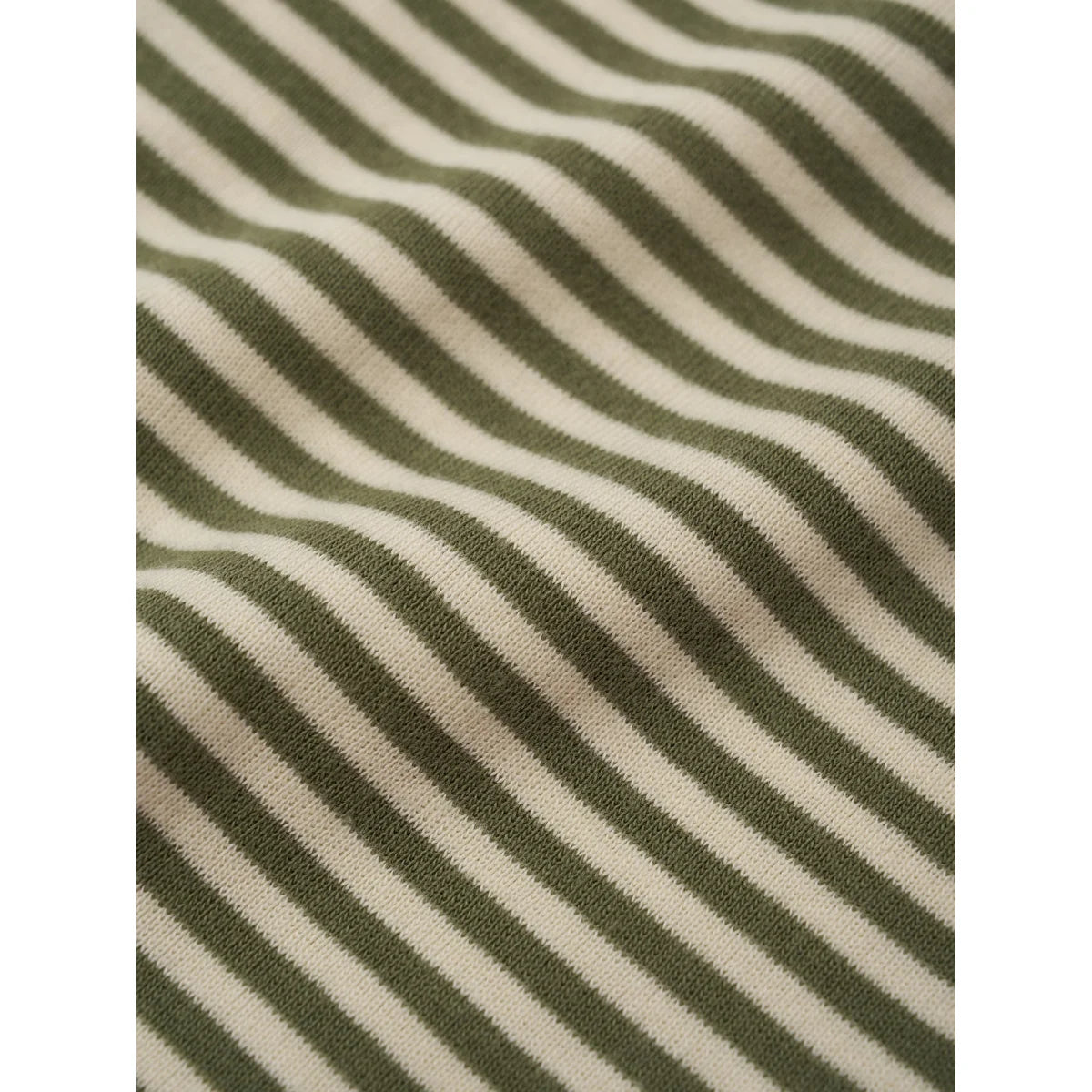 Organic Zoo Turtle Neck Top Fern Stripes