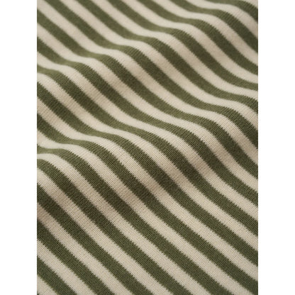 Organic Zoo Turtle Neck Top Fern Stripes