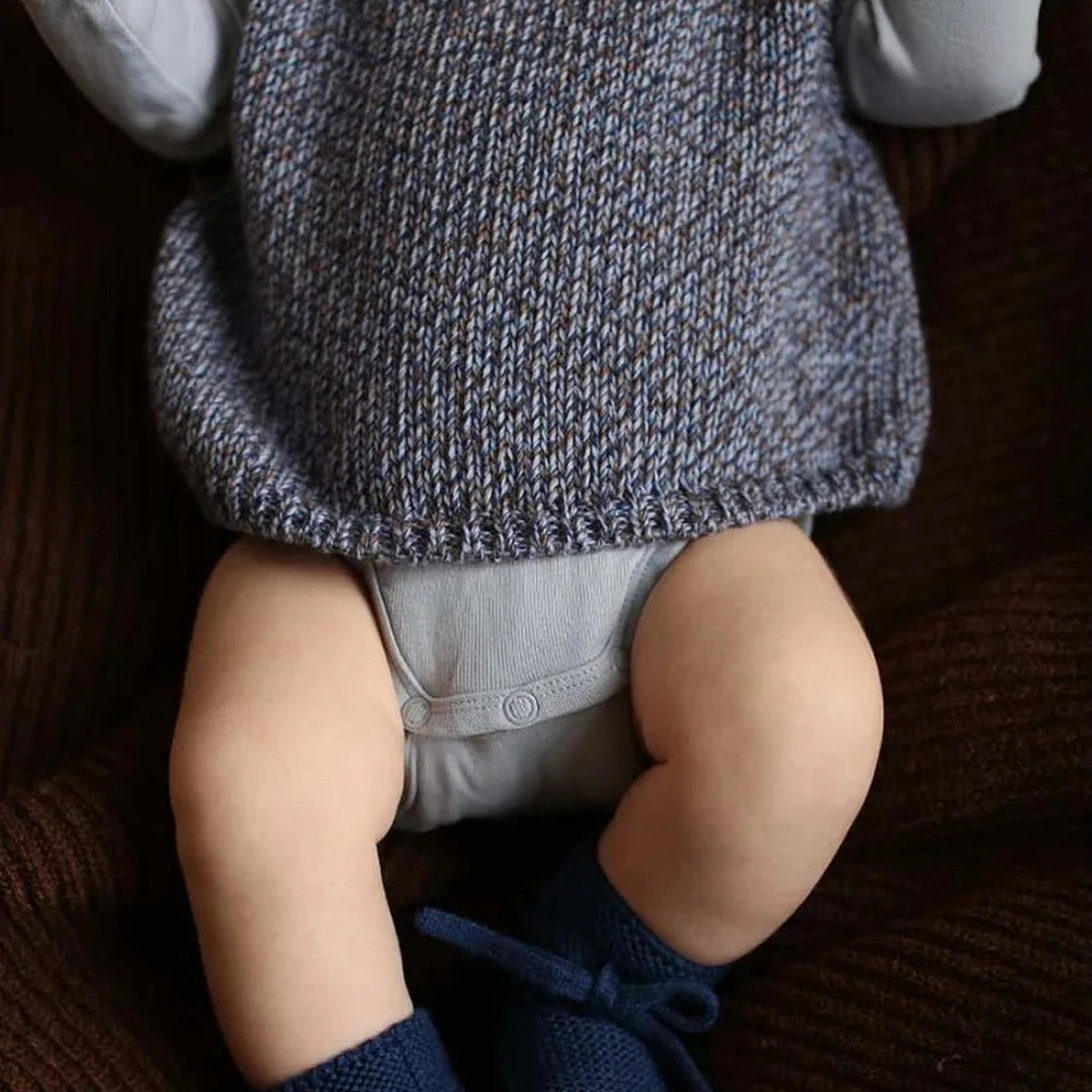 Vest Klara | Happy Melange Blue