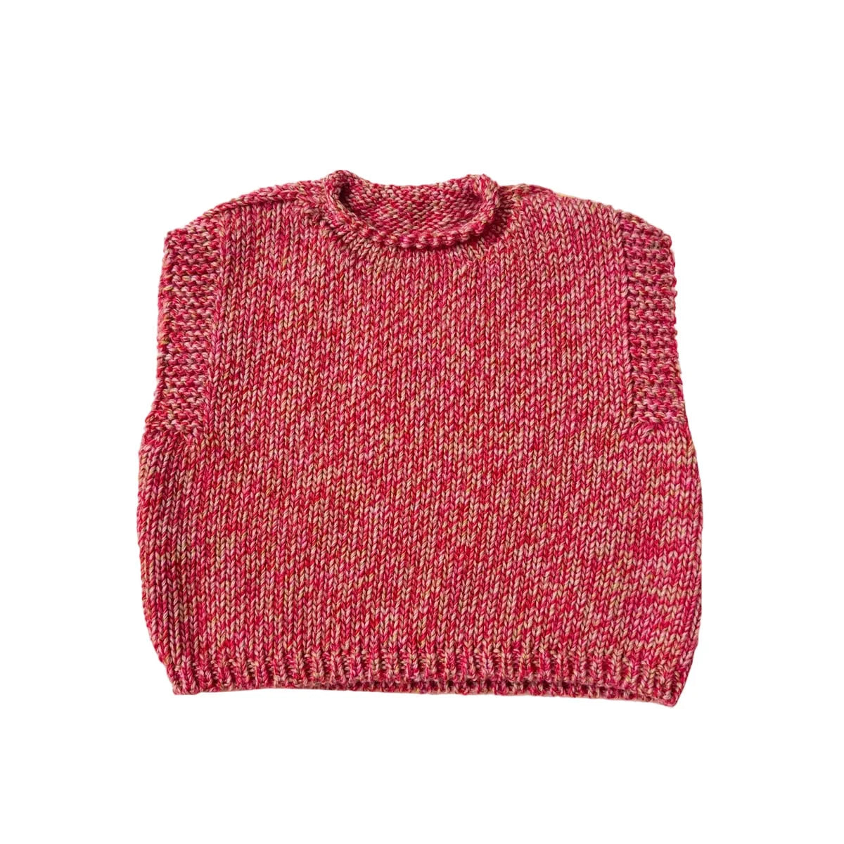 Vest Klara | Happy Melange Red