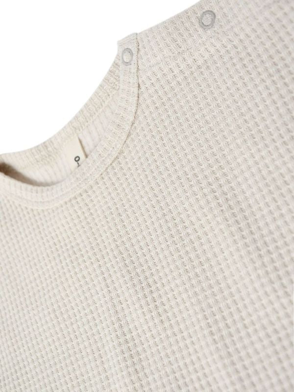 Waffle Boxy T - shirt | Ceramic - Pullover
