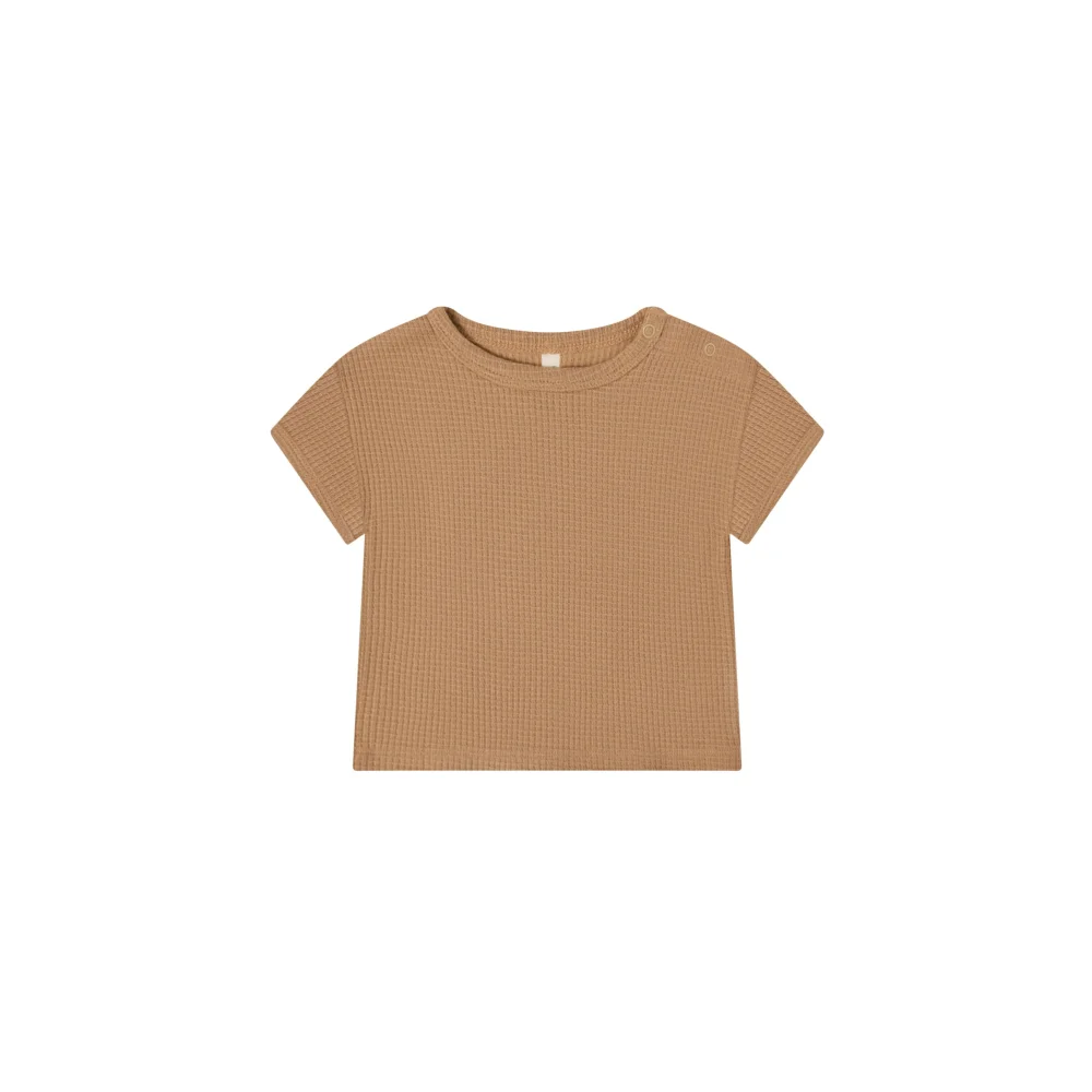 organic zoo Waffle Boxy T-shirt | Claypot - Pullover