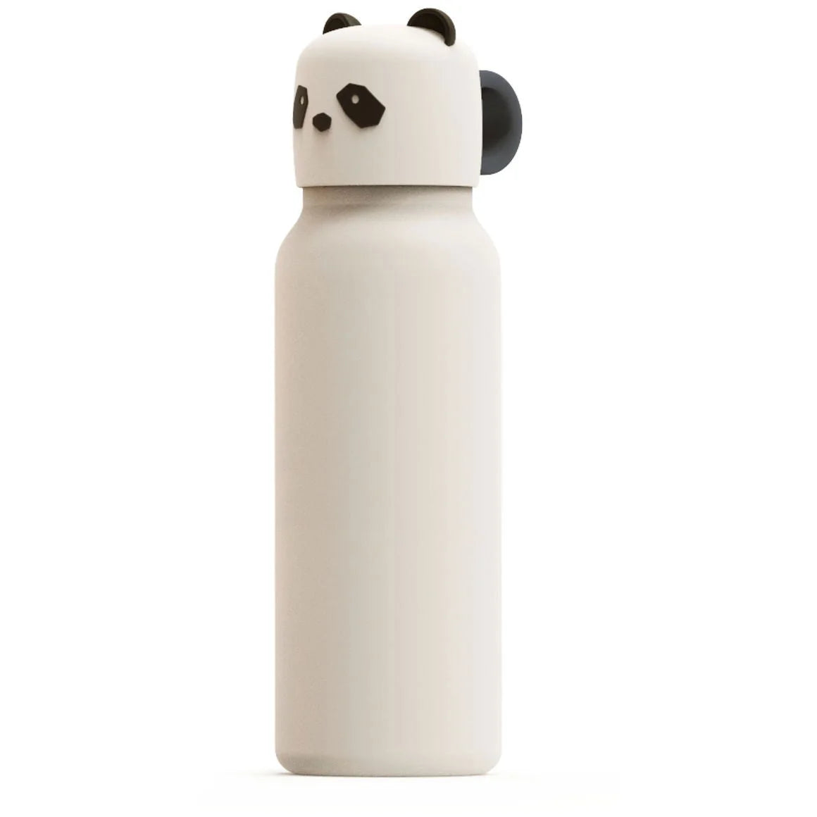 Weiße Isolier-Wasserflasche Falk 350 ml mit süßem Panda-Lid