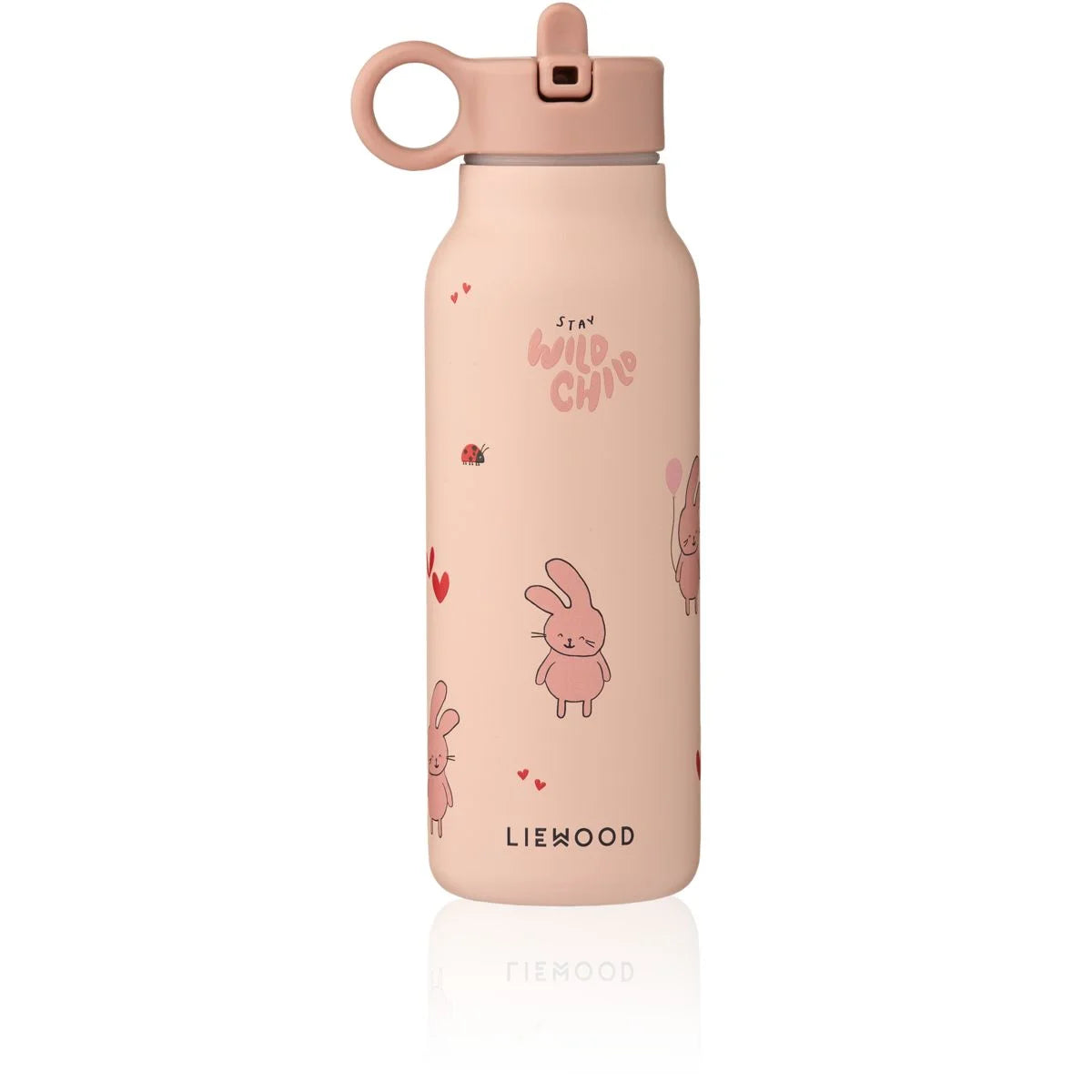 Wasserflasche Falk 350 ml Wild child Rosey