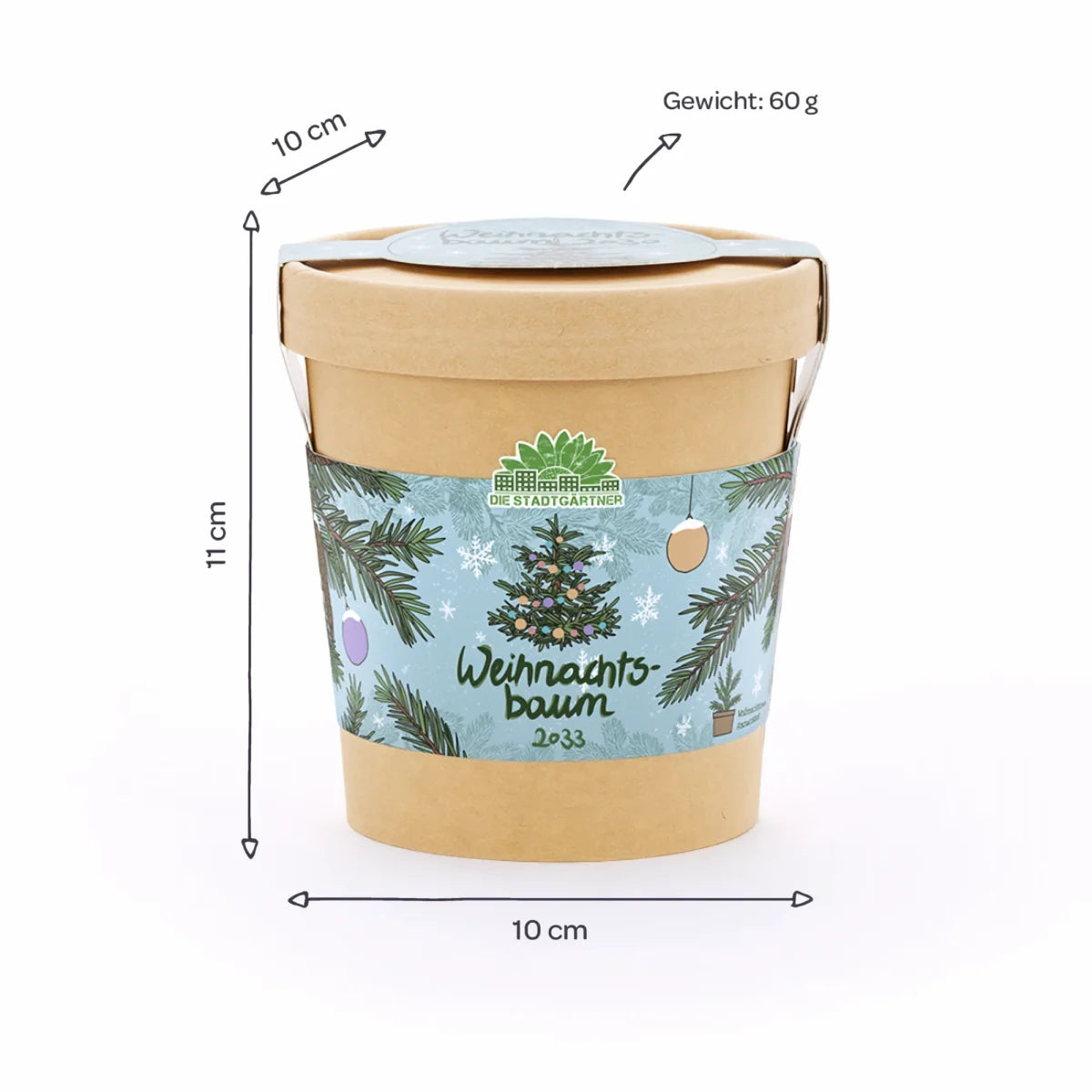 Weihnachtsbaum 2033 aus dem Becher von DIE STADTGÄRTNER