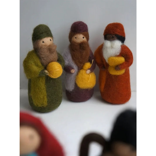 Gamcha Weihnachtskrippe Figurenset Bild 2