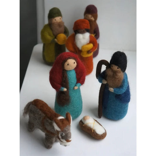 Gamcha Weihnachtskrippe Figurenset