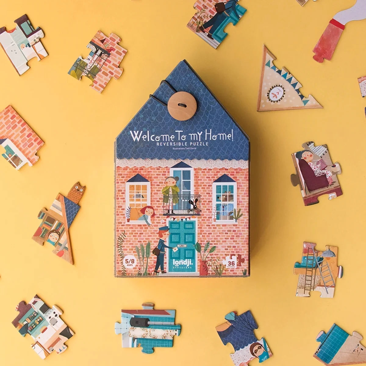 Welcome to my Home Puzzle von Londji