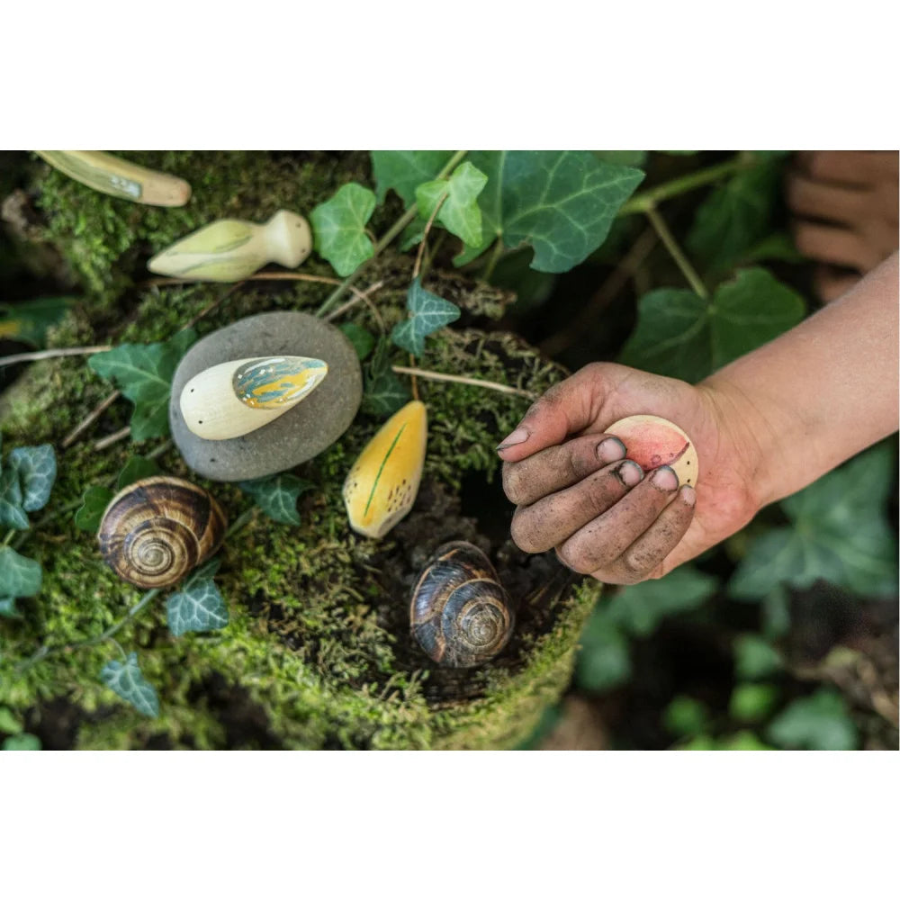 Goldene Schneckenschalen-Halskette Wild Produkt