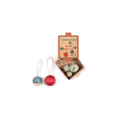 Grapat Wish Balls gesprenkelte Holzkugeln