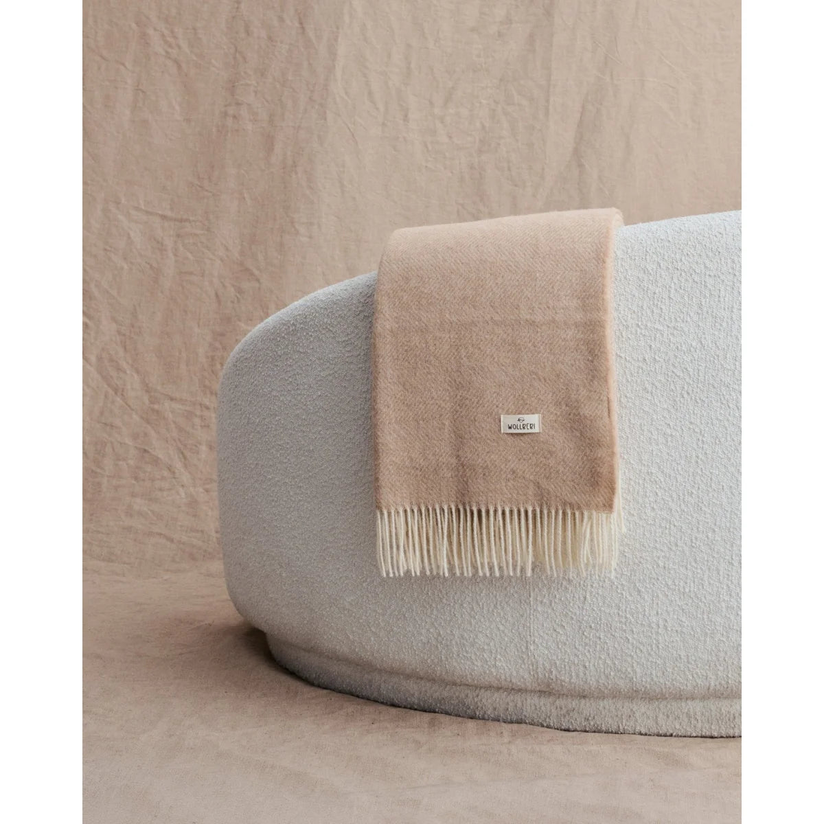 Wolldecke Sissi | Beige