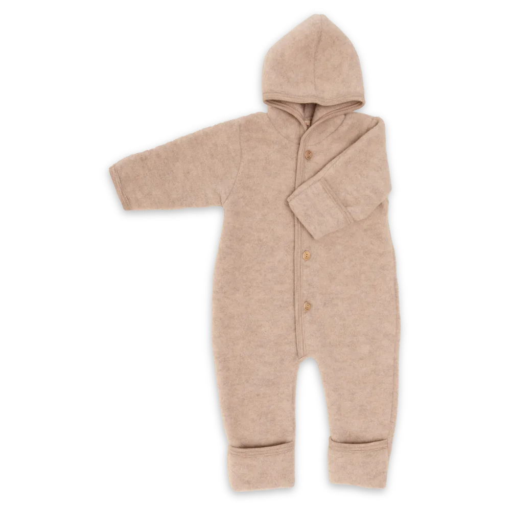 Engel Wollfleece Overall | sand melange - Wollfleece Overall