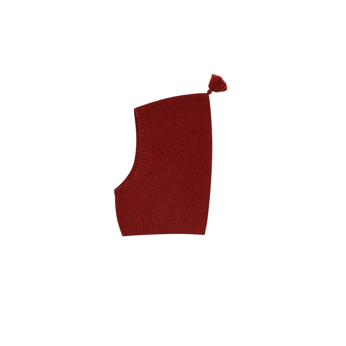 Organic Zoo Wool Balaclava Paprika Seitenansicht