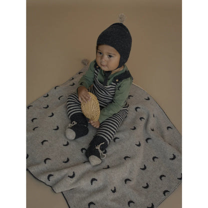 Wool Blanket | Charcoal Midnight