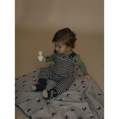 Wool Blanket | Charcoal Midnight