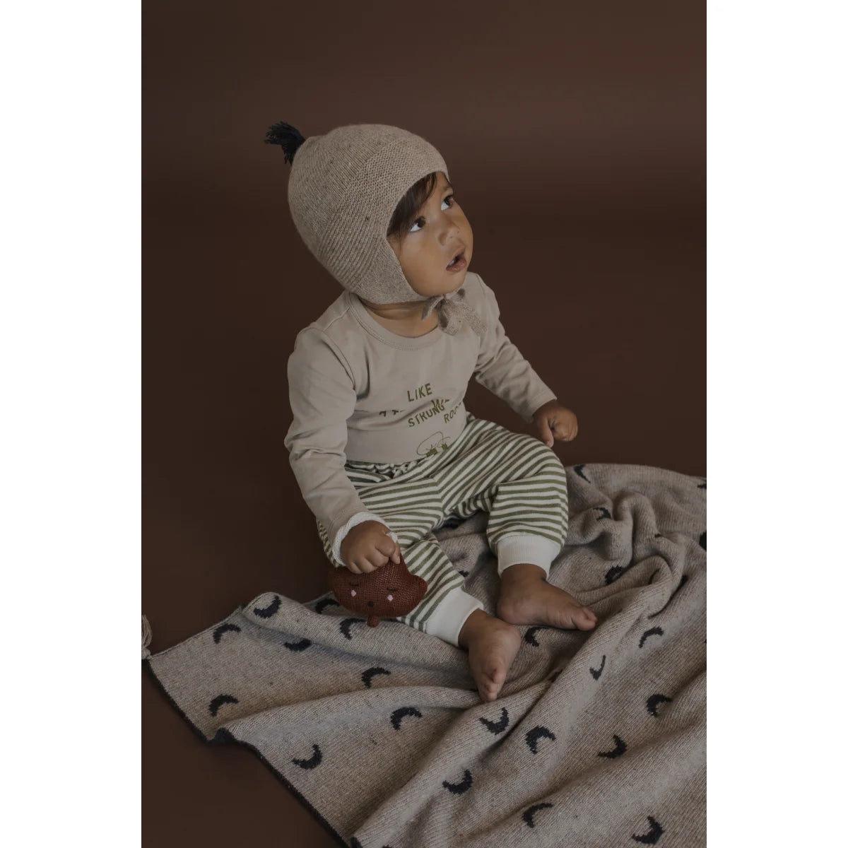 Wool Blanket | Charcoal Midnight