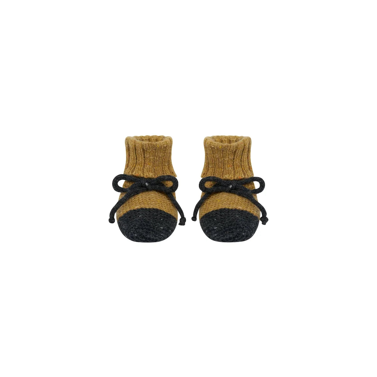 Organic Zoo Wool Booties Cocoon Detail