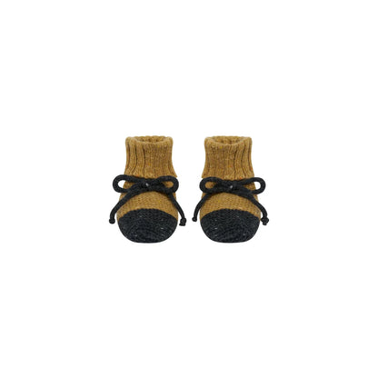 Organic Zoo Wool Booties Cocoon Detail