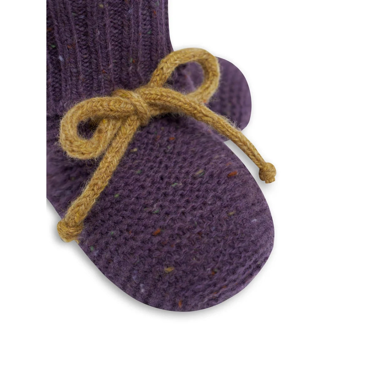Organic Zoo Wool Booties Fig
