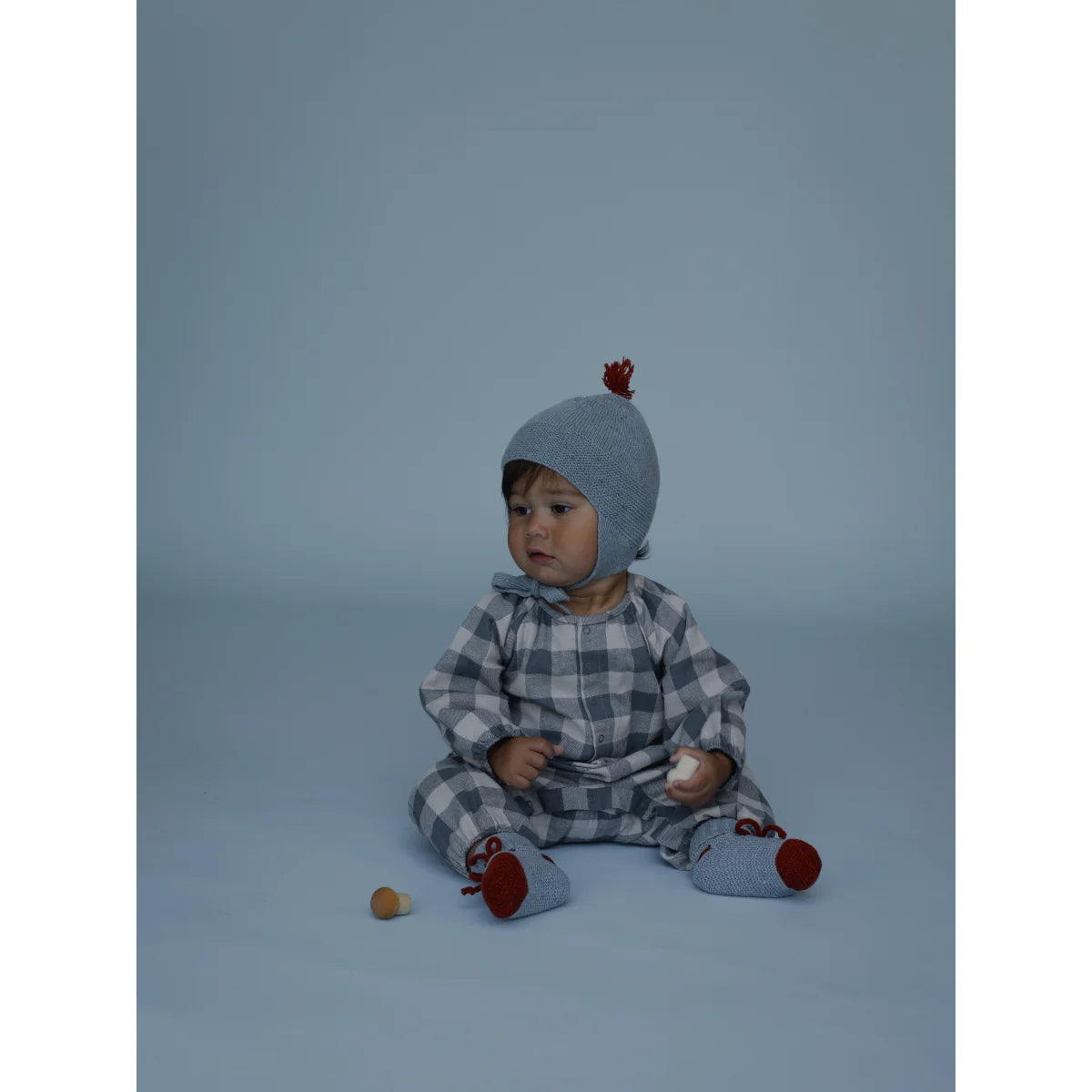Wool Booties | Winter Sky