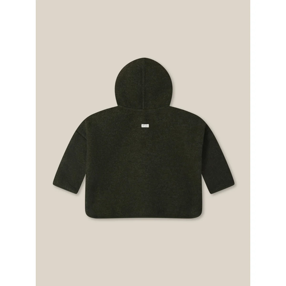 Organic Zoo Wool Jacket Basil Rückansicht