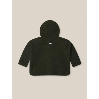 Organic Zoo Wool Jacket Basil Rückansicht