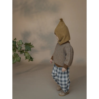 Wool Jumper | Chestnut Stripes