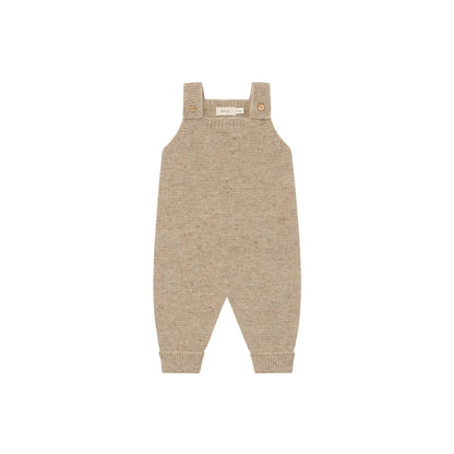 Organic Zoo Wool Salopette Oatmeal Detail