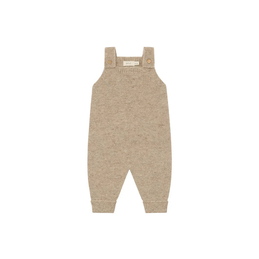 Organic Zoo Wool Salopette Oatmeal Detail
