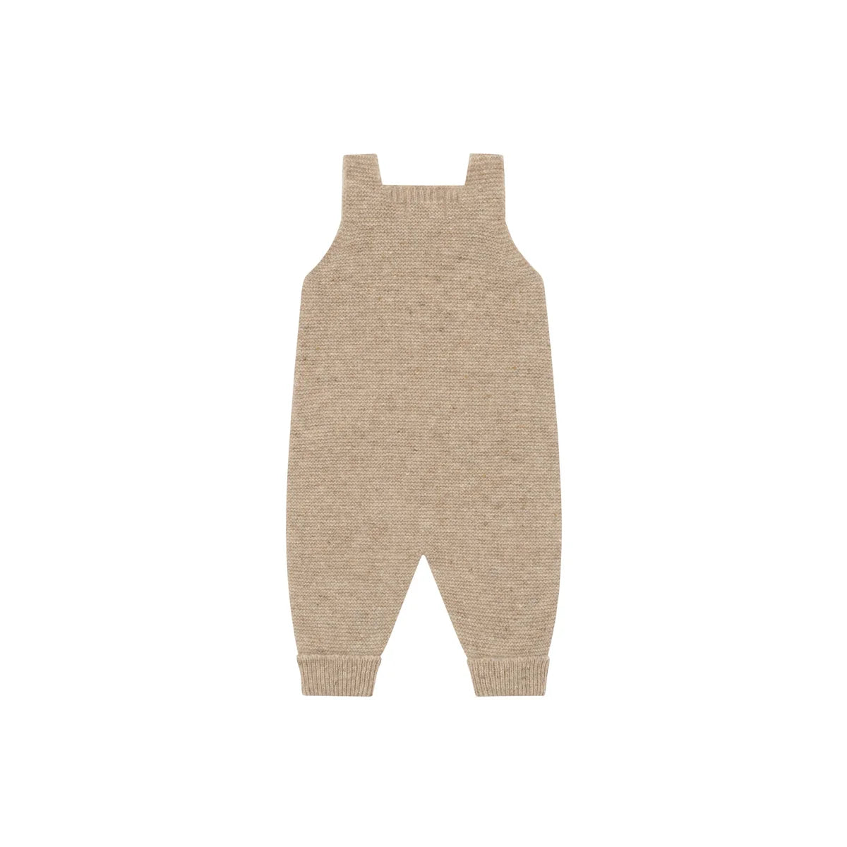 Organic Zoo Wool Salopette Oatmeal Holzknöpfe
