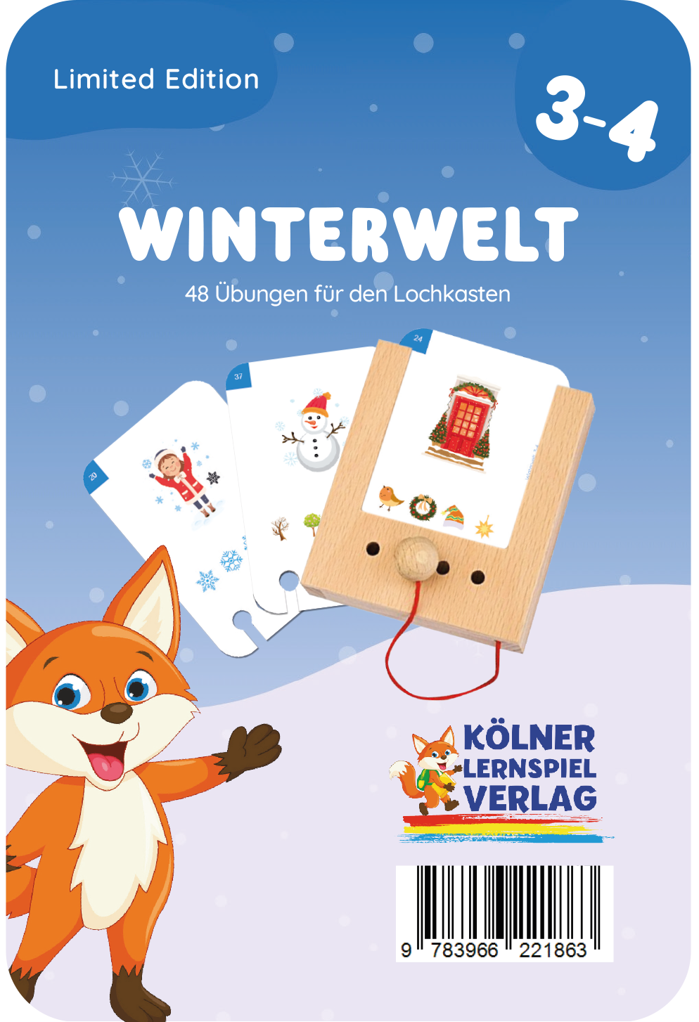 Lochkasten Kartensatz Winterwelt vom Kölner Lernspielverlag
