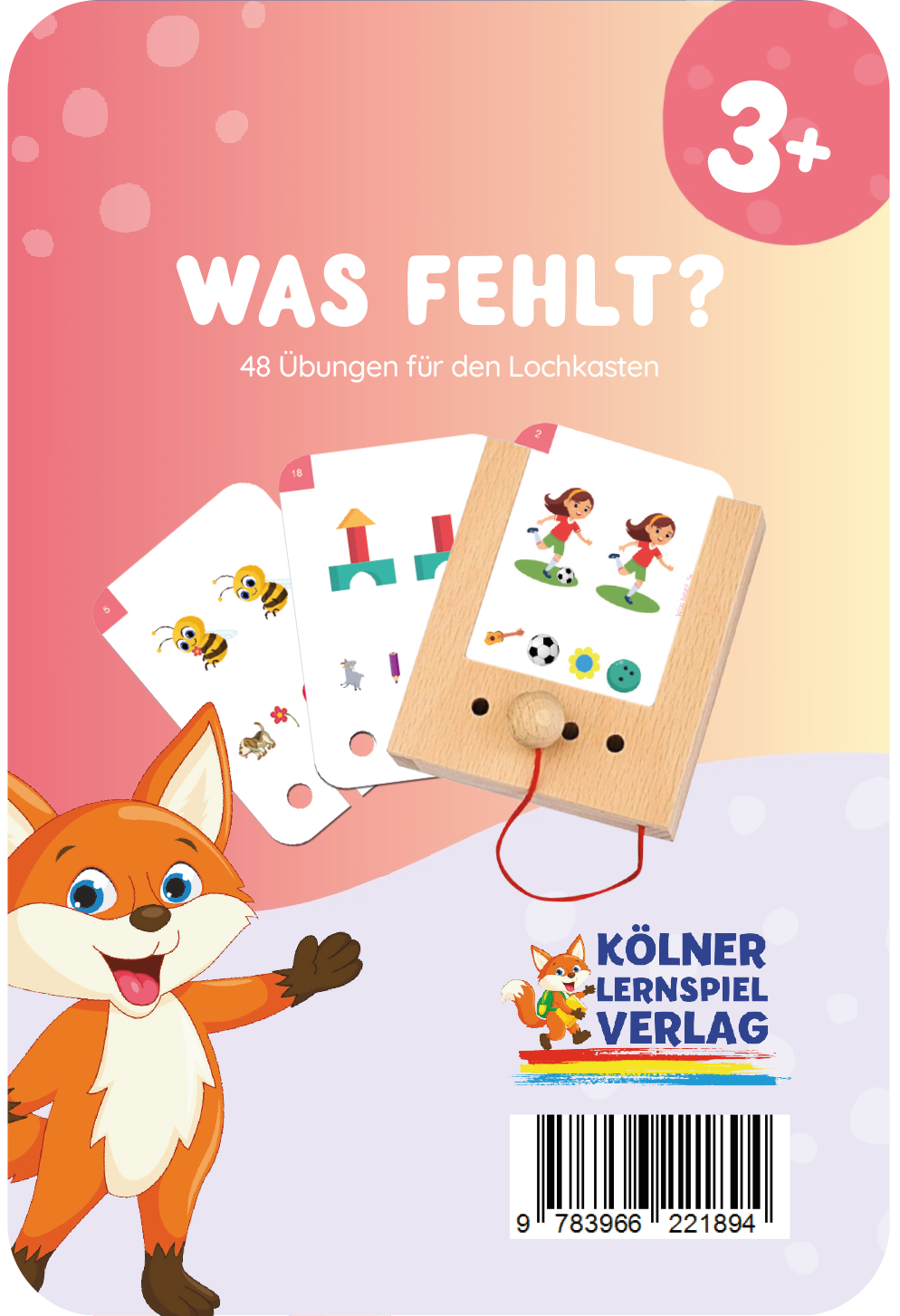 Lochkasten Kartensatz Was fehlt? vom Kölner Lernspielverlag
