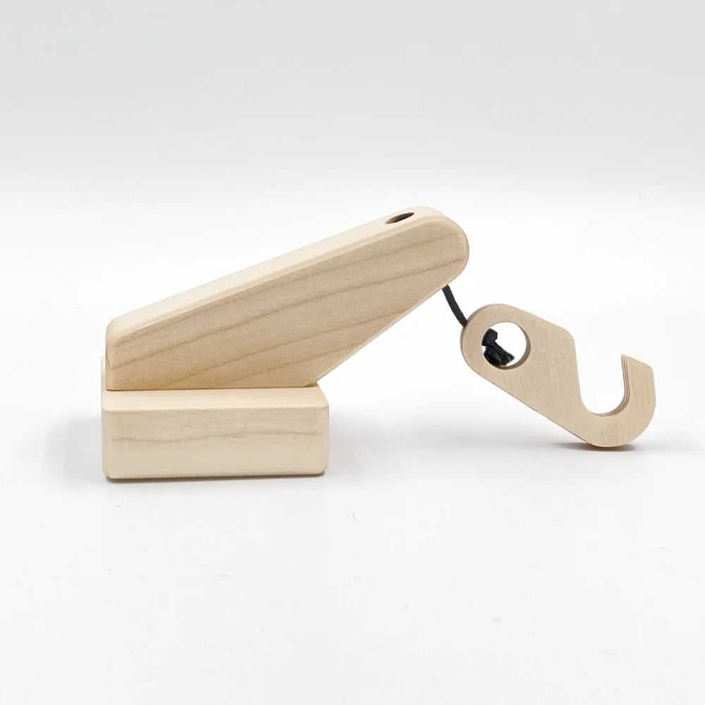 Holzspielzeugkran für Zubehör Abschlepphaken SCHLEPPI für ARTHUR